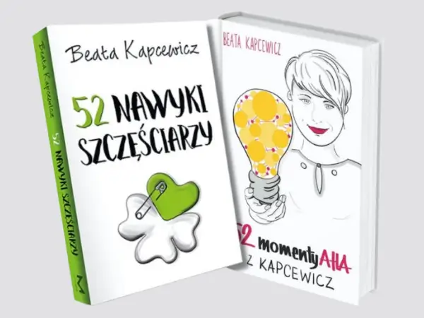 Pakiet książek - 52 Momenty AHA + 52 Nawyki Szczęściarzy